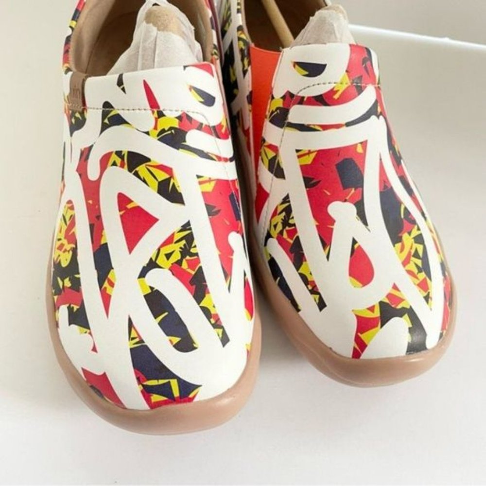 Size 7.5 NWT UIN Slip On Shoes Walking Comfortable Womens Shoe Sparkling Moment - Picture 5 of 8